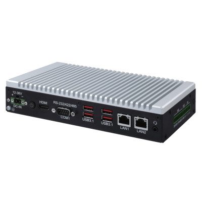 ARBOR SB-226-1J64 Fanless Computer with Intel Elkhart Lake J6412 CPU, 2x GbE LAN, 4 GB memory, multiple I/O